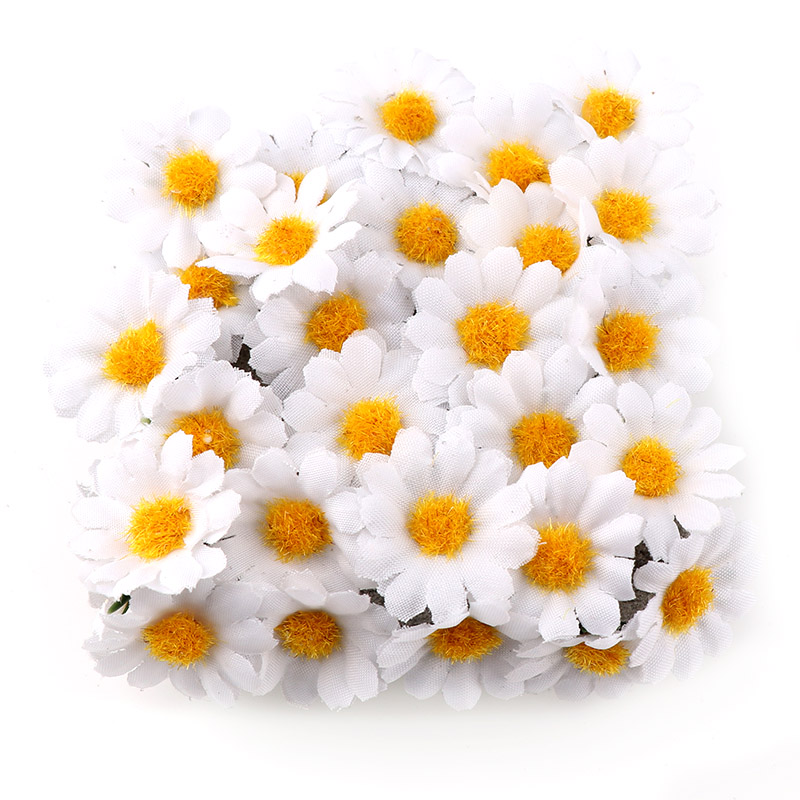 Florist Supply Bulk - 100 pièces/lot, mini fleurs artificielles décoratives