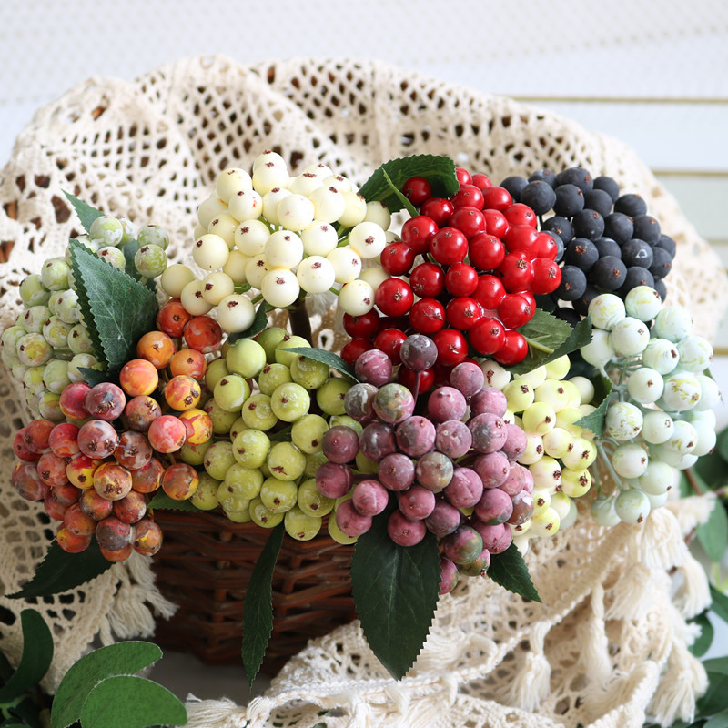 Florist Supply Bulk - Tige de baie artificielle en plastique,