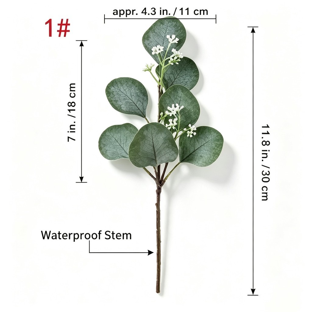 Branches d'eucalyptus artifici - Florist Supply Bulk avis et prix