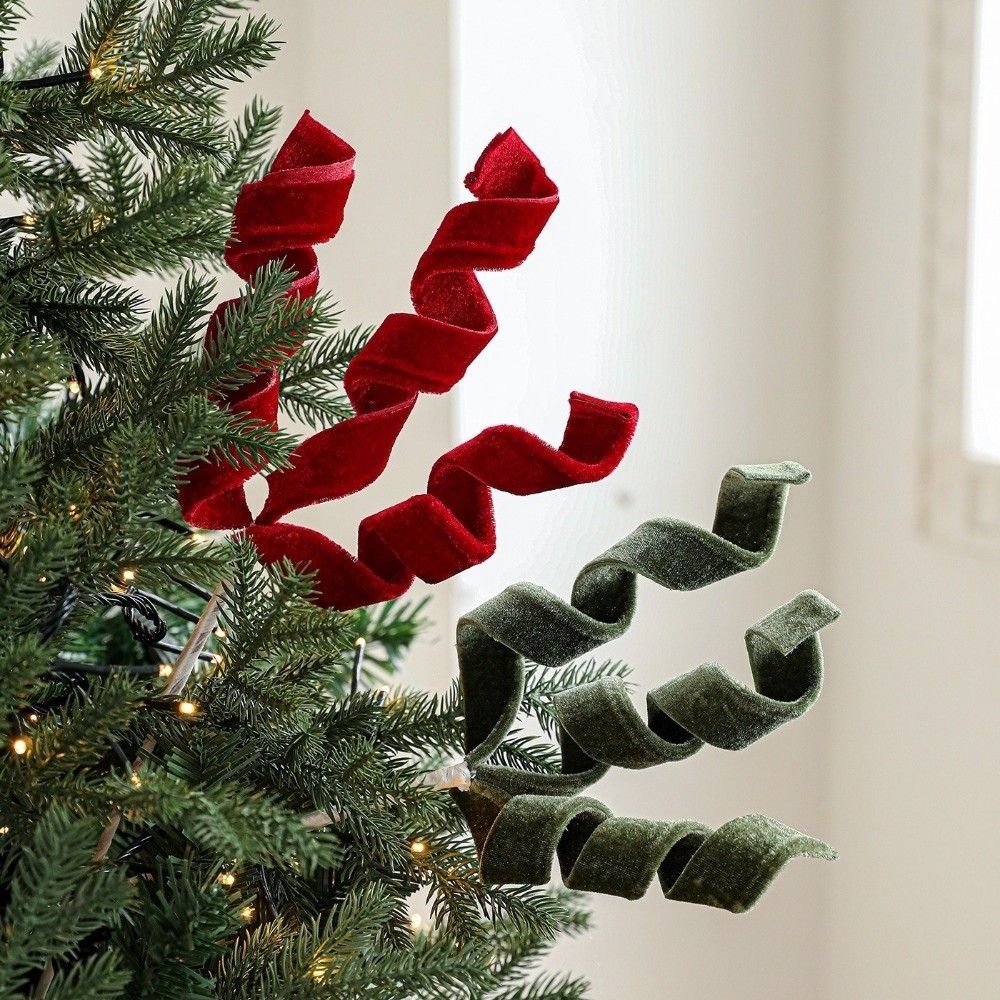 Branches de Noël en velours, t - Florist Supply Bulk avis et prix