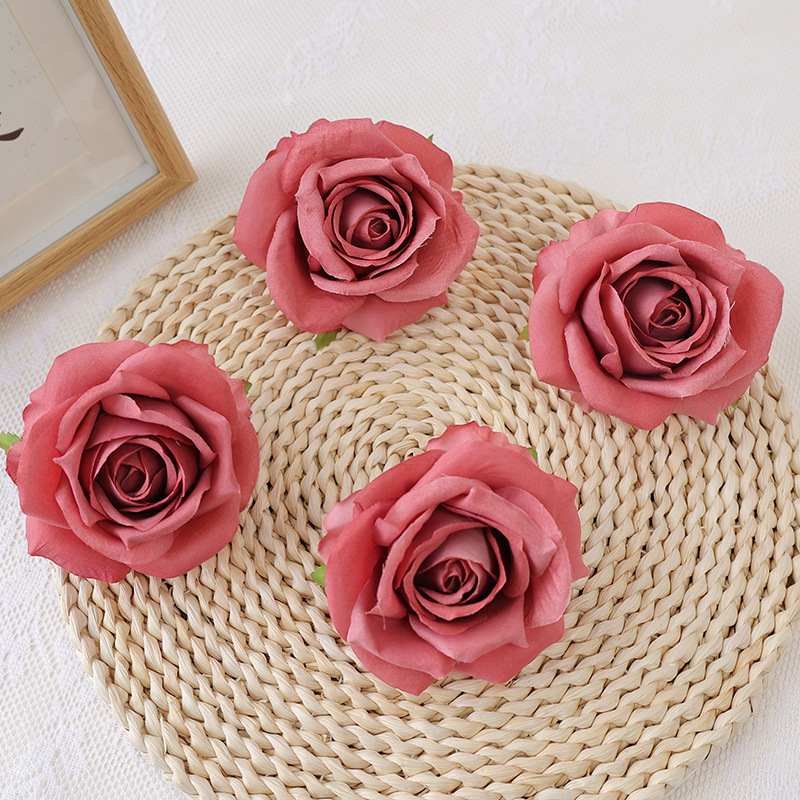 Têtes de roses artificielles d - Florist Supply Bulk avis et prix